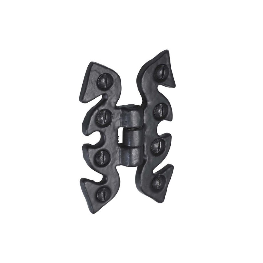 Black Antique Butterfly Hinge Pair