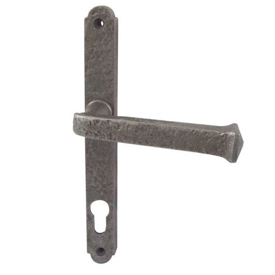 Antique Narrow Plate locksets 92mm Centres