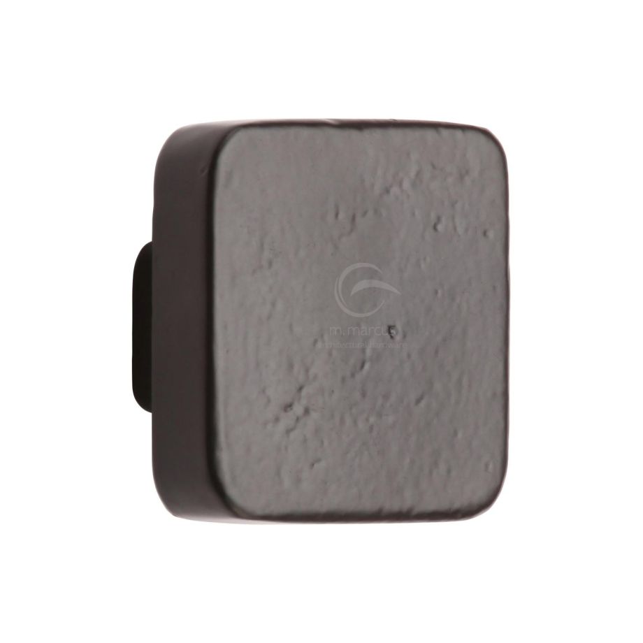 M.Marcus - Matt Black Iron Square Cabinet Knob