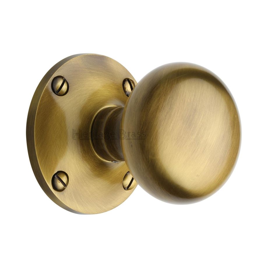 Heritage Brass - Kensington Door Knob on Rose