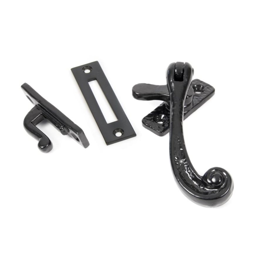 Black Rosehead Fastener