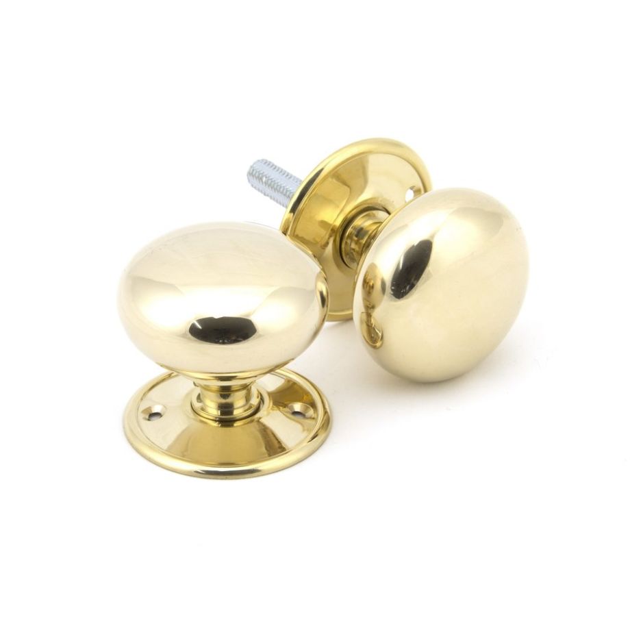 Anvil 57mm Mushroom Mortice/Rim Knob Set