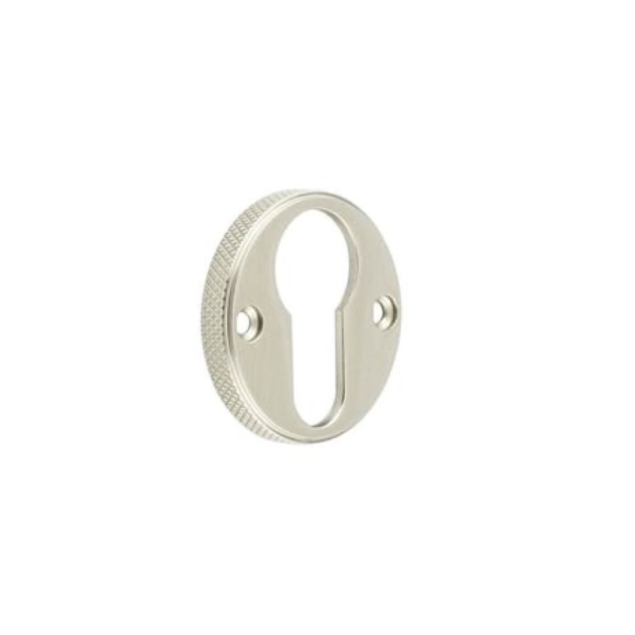 Burlington Westbourne Knurled Euro Profile Escutcheon