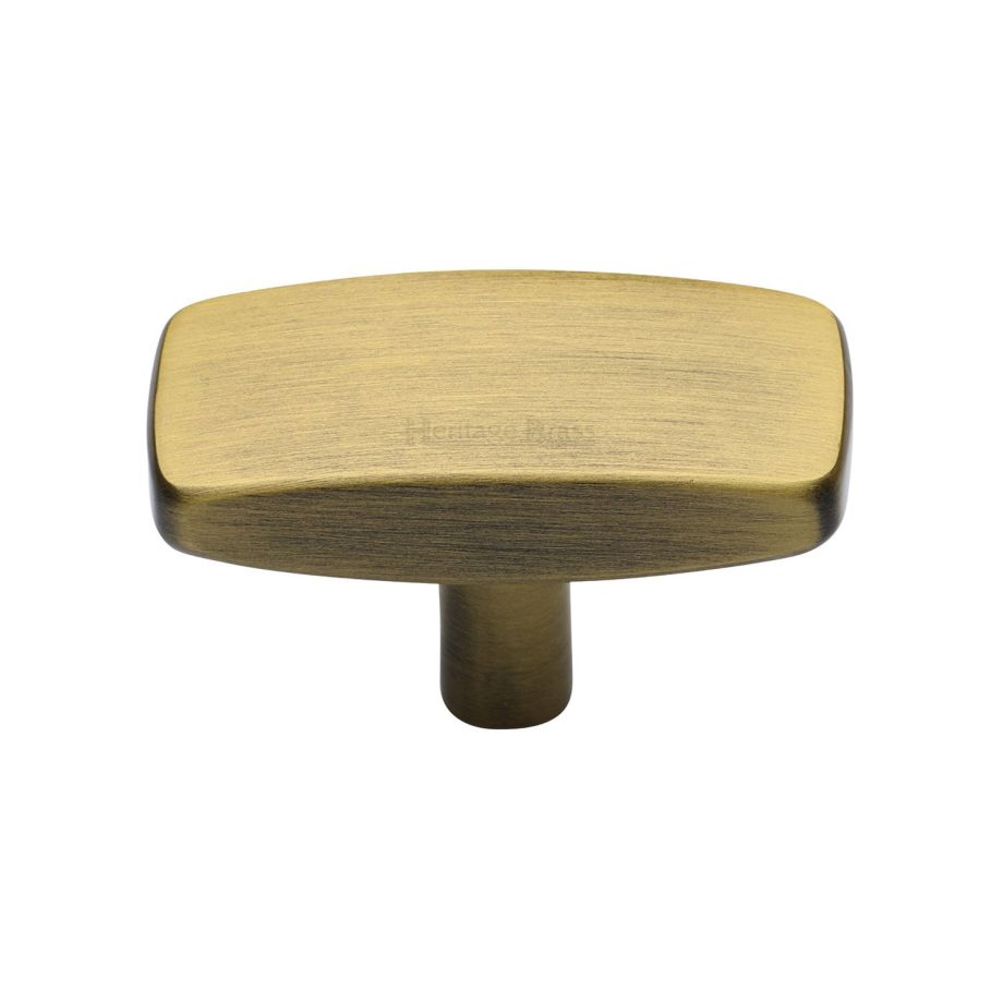 Heritage Brass - Rectangular Cabinet Knob