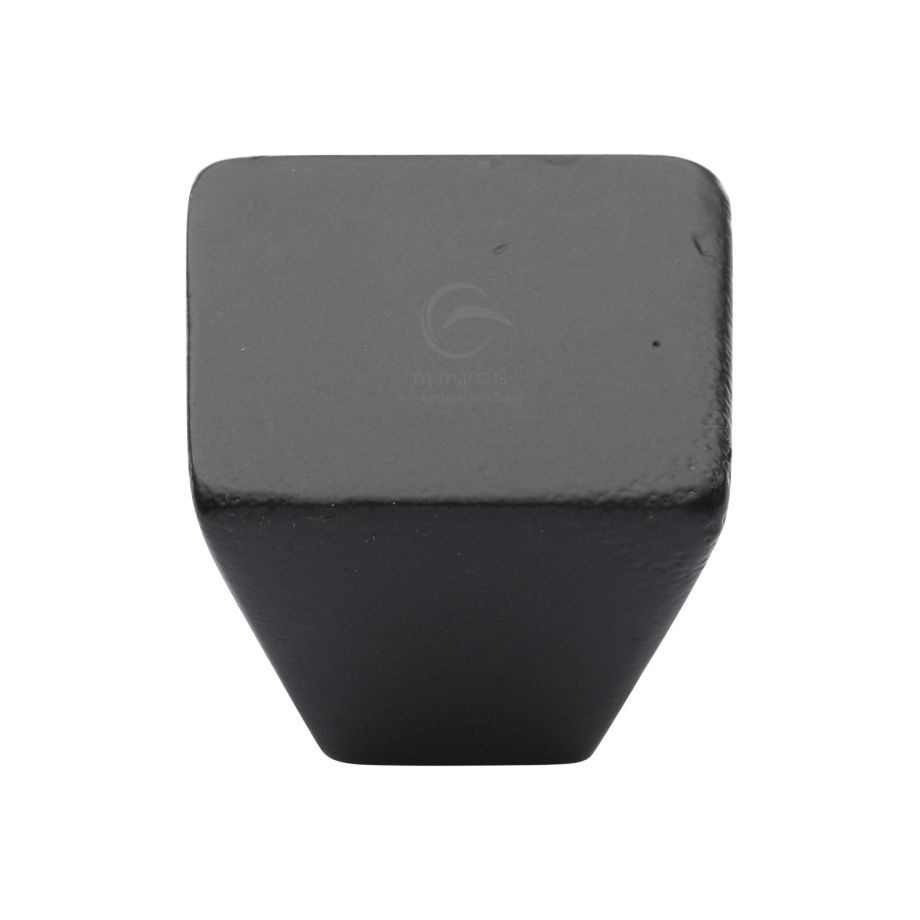 M.Marcus - Matt Black Iron Square Cone Cabinet Knob