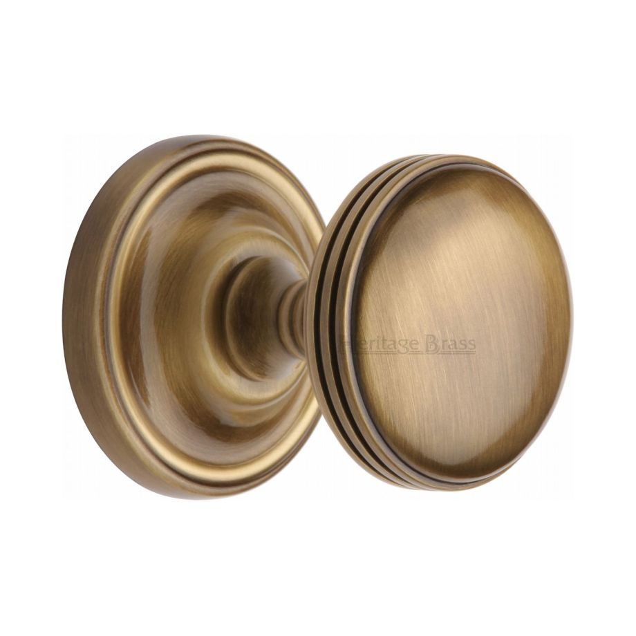 Heritage Brass - Whitehall Door Knob on Rose