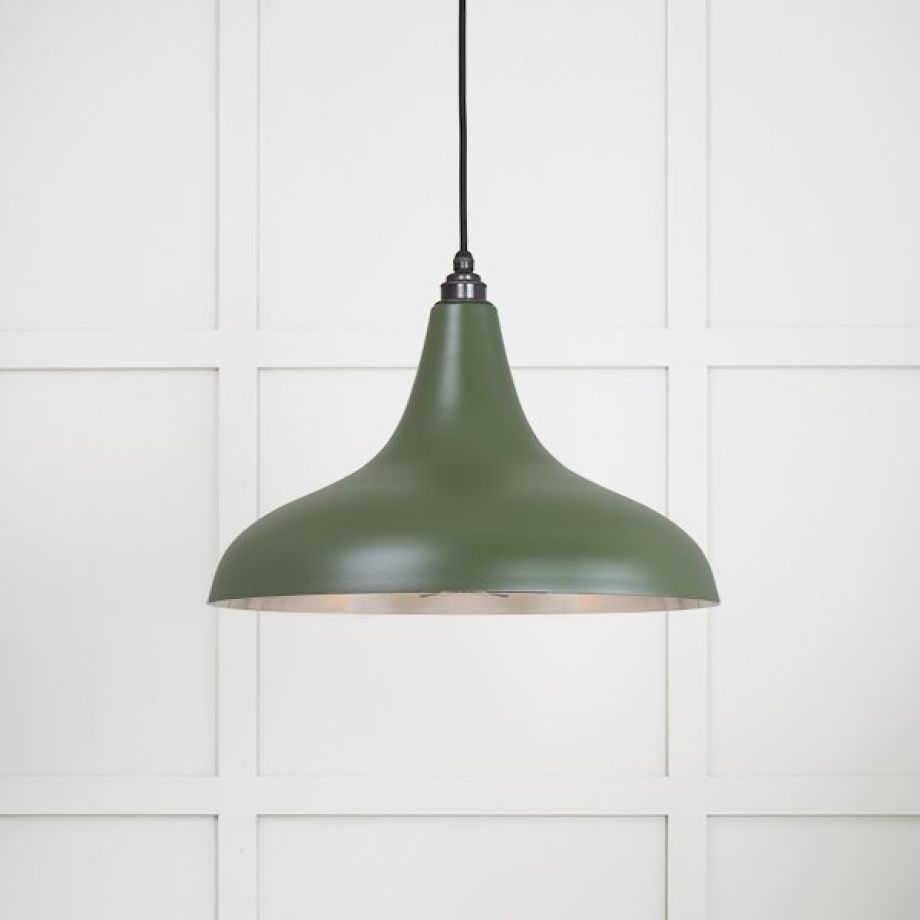 Smooth Nickel Frankley Pendant in Heath