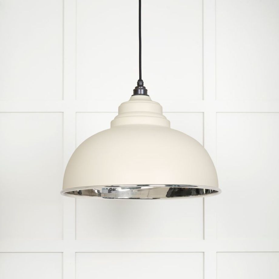 Smooth Nickel Harborne Pendant in Teasel