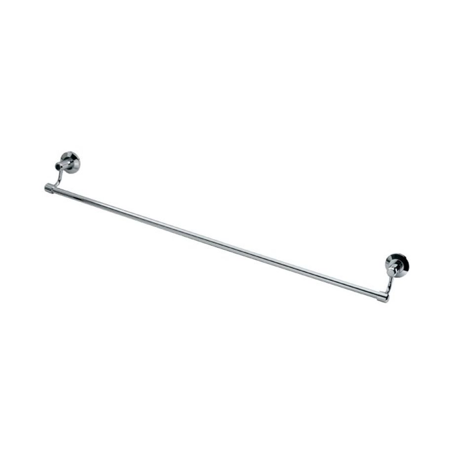 Polished Chrome Tempo Single Towel Rail 525mm