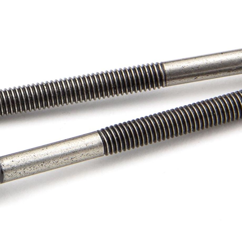 Pewter SS M5 x 64mm Male Bolts (2)