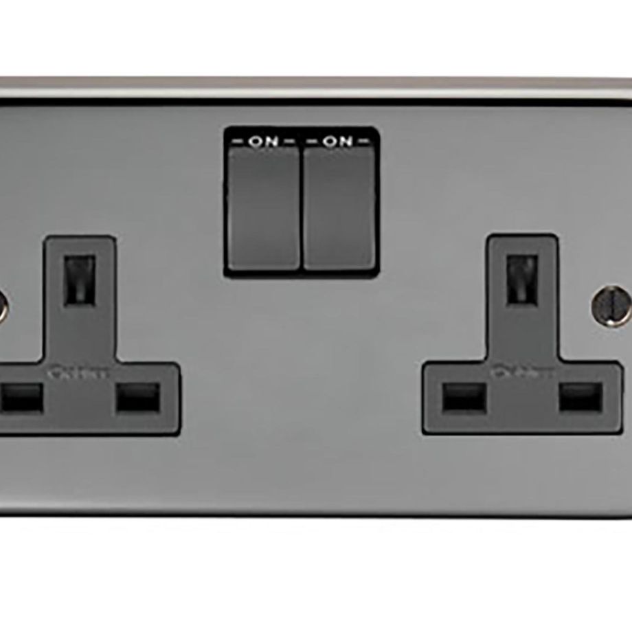 BN Double 13 Amp Switched Socket