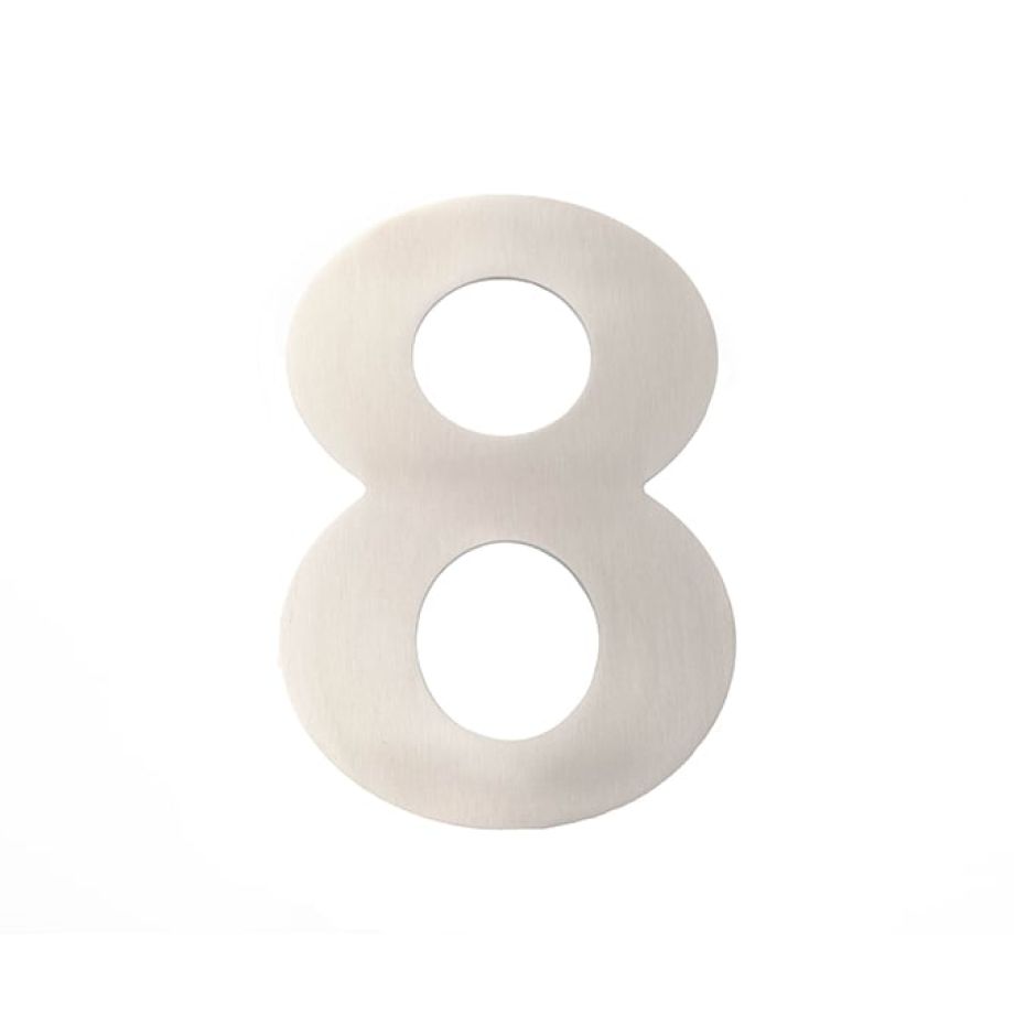 150mm Numerals SSS Finish