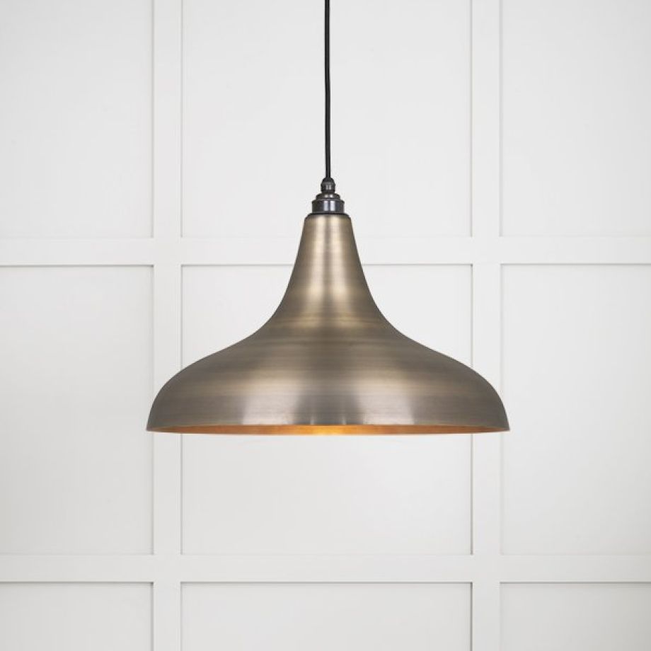 Aged Brass Frankley Pendant