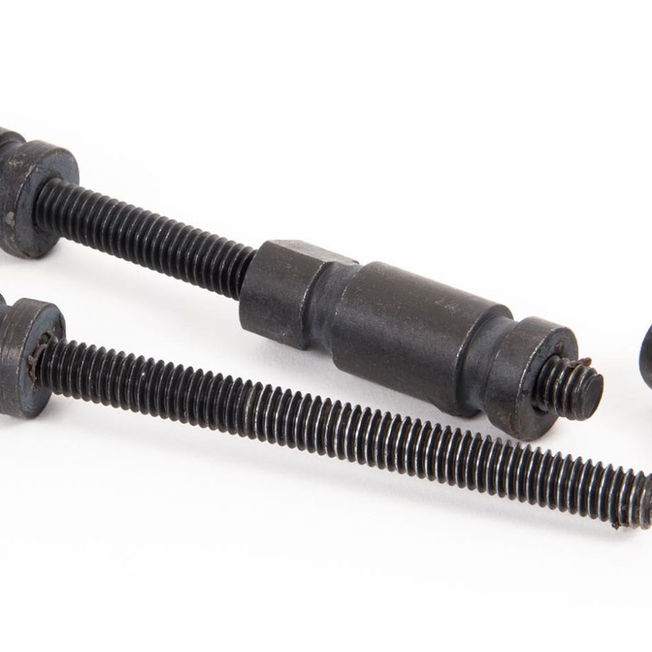Fixings for back to back pull handles (pair)