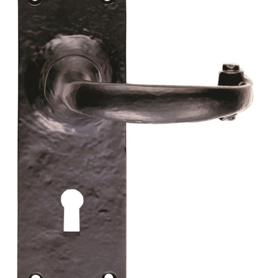 Traditional Lever on Backplate