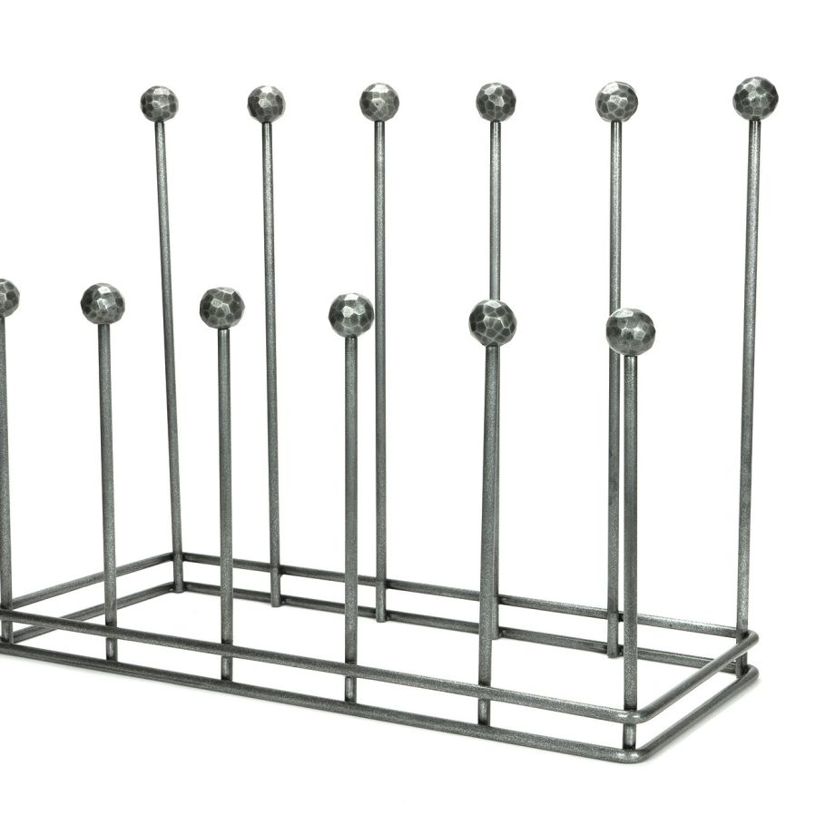 Pewter Six Pair Boot Rack