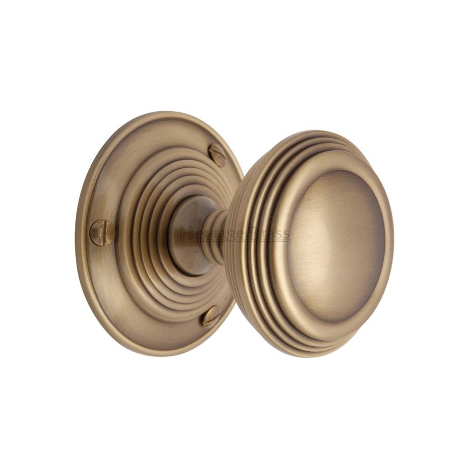Heritage Brass - Goodrich Door Knob on Rose