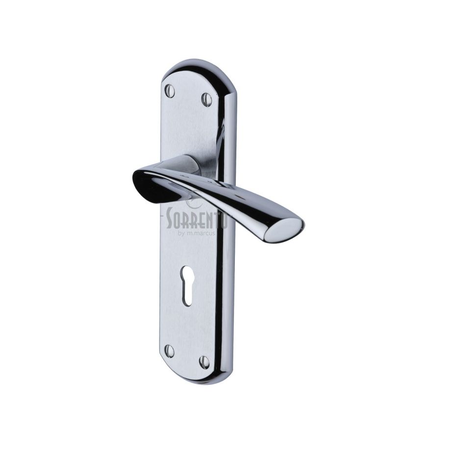 Sorrento - Atlanta Door Handle on Plate