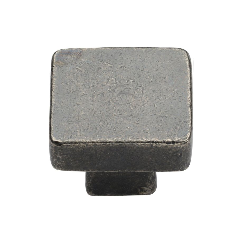 M.Marcus - Rustic Pewter Square Cabinet Knob