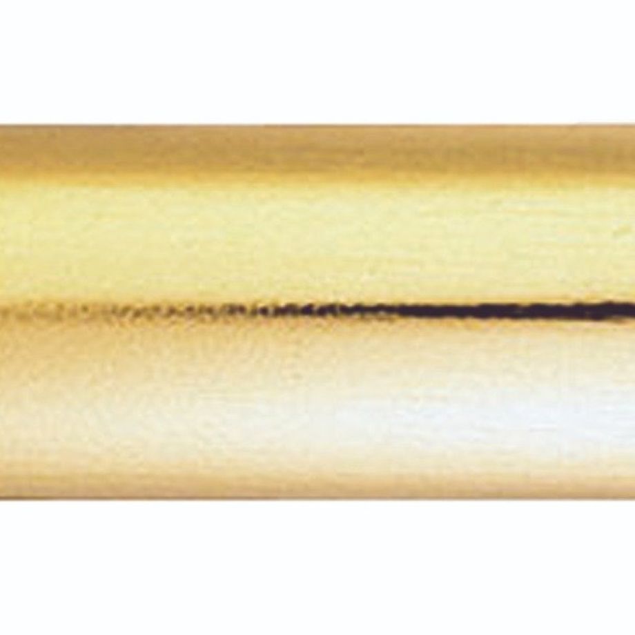 Polished Brass Cylinder Door Stop