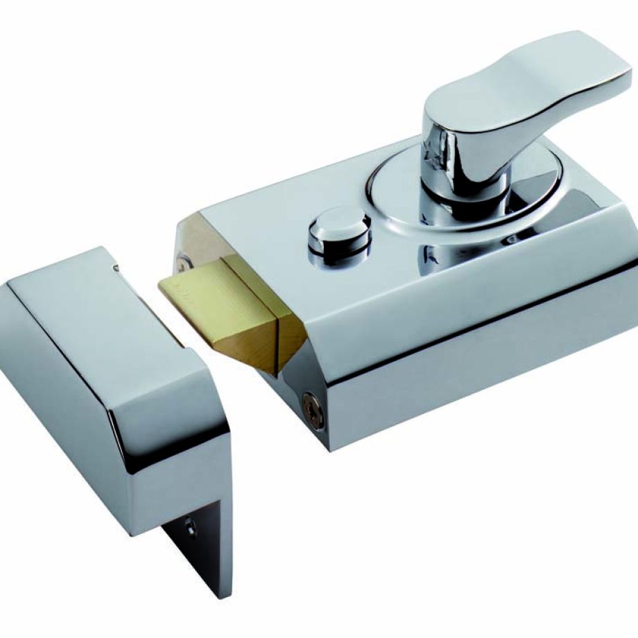 Deadlocking Rim Cylinder Nightlatch 60mm