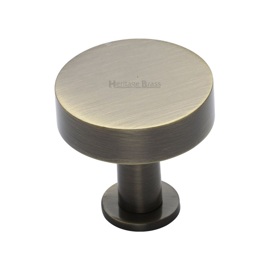 Heritage Brass - Disc Cabinet Knob With Base