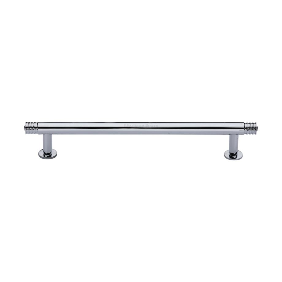 Heritage Brass - Contour Cabinet Pull Handle with Rose