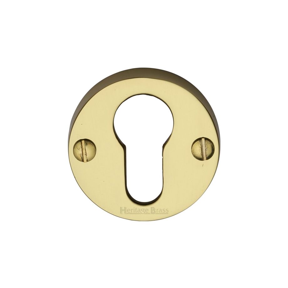 Heritage Brass - Euro Profile Cylinder Escutcheon Round - V1012