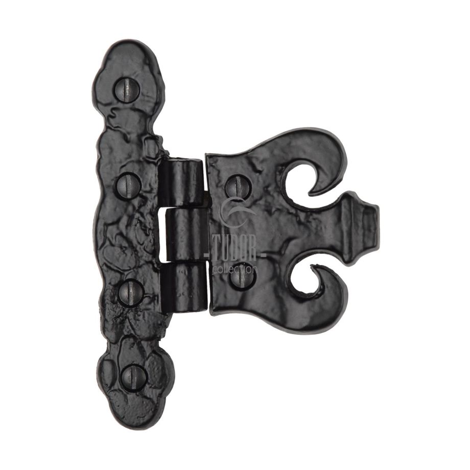Tudor - Coronet Hinge Black Iron