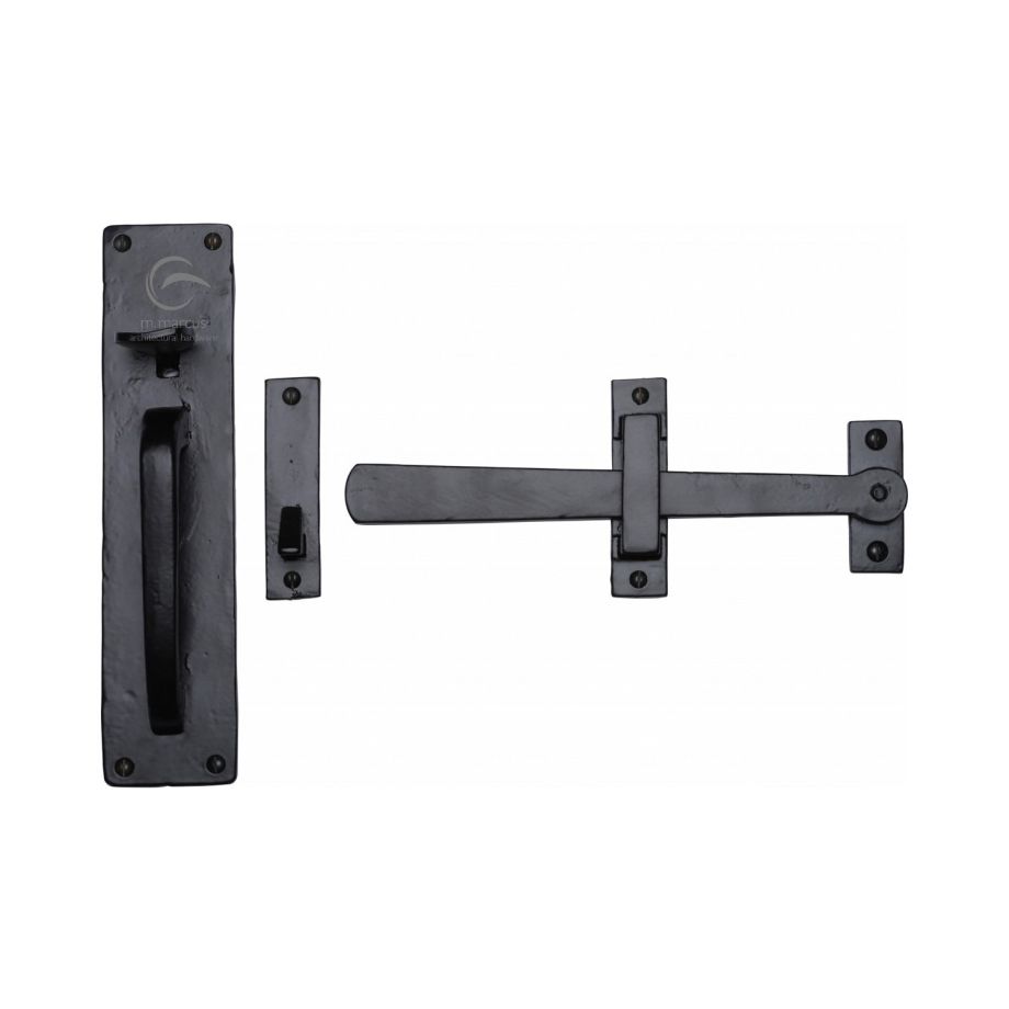 M.Marcus - Black Iron Straight Gate Latch
