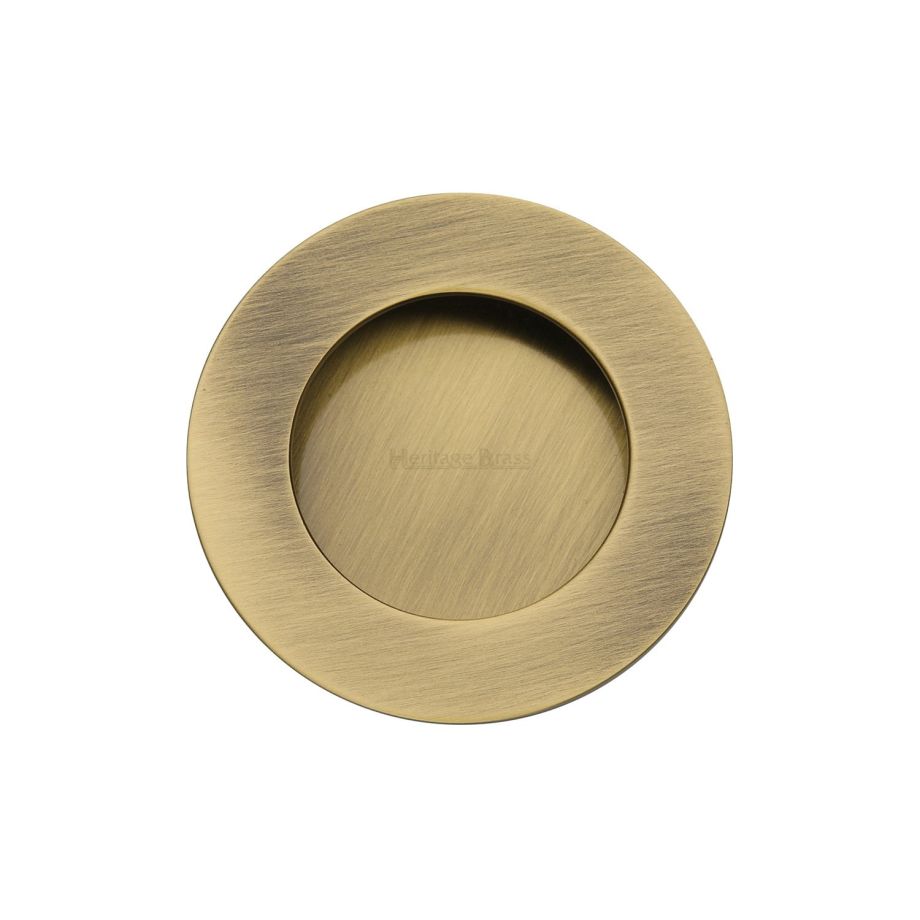 Heritage Brass - Round Flush Pull - C1835
