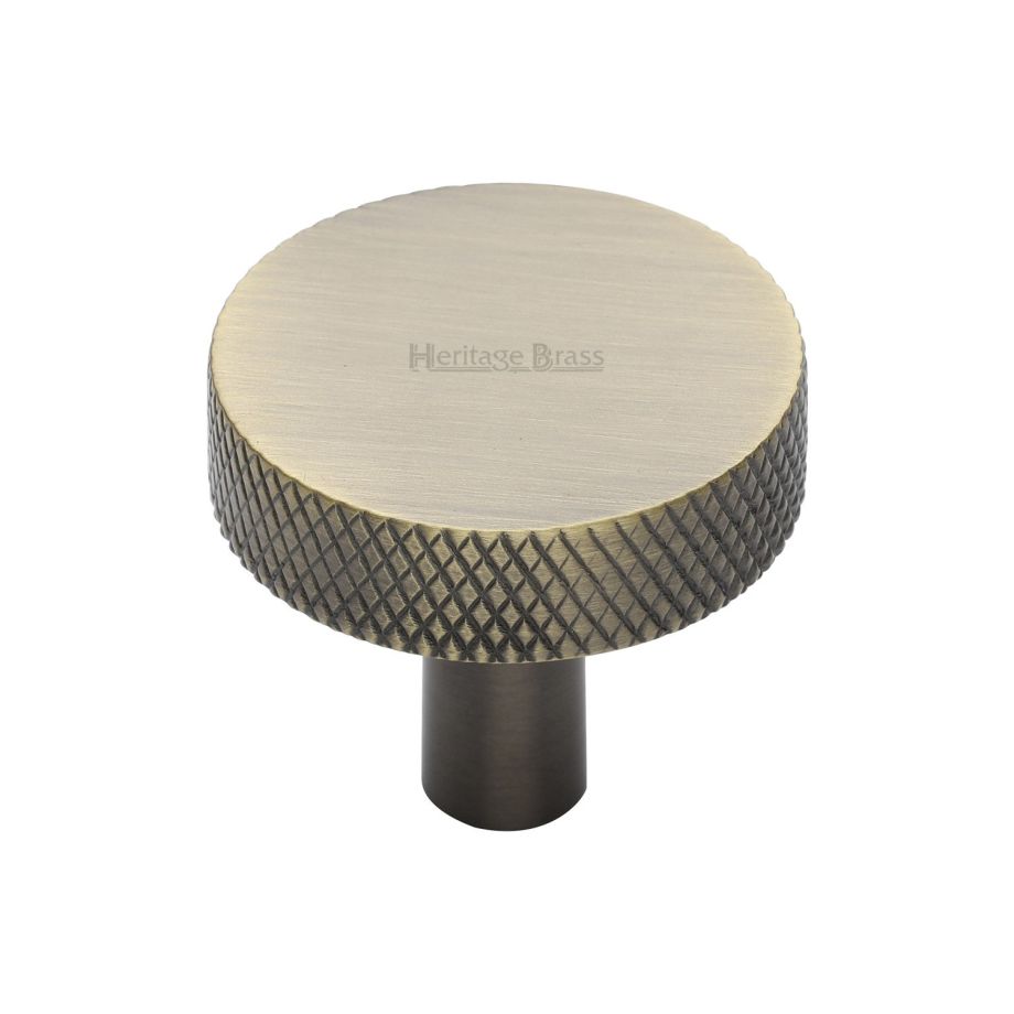 Heritage Brass - Knurled Disc Cabinet Knob