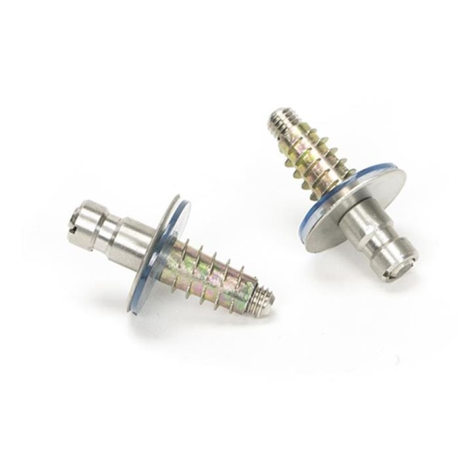 Satin SS (304) 50mm Secret Fixings for T Bar (2) - Offset