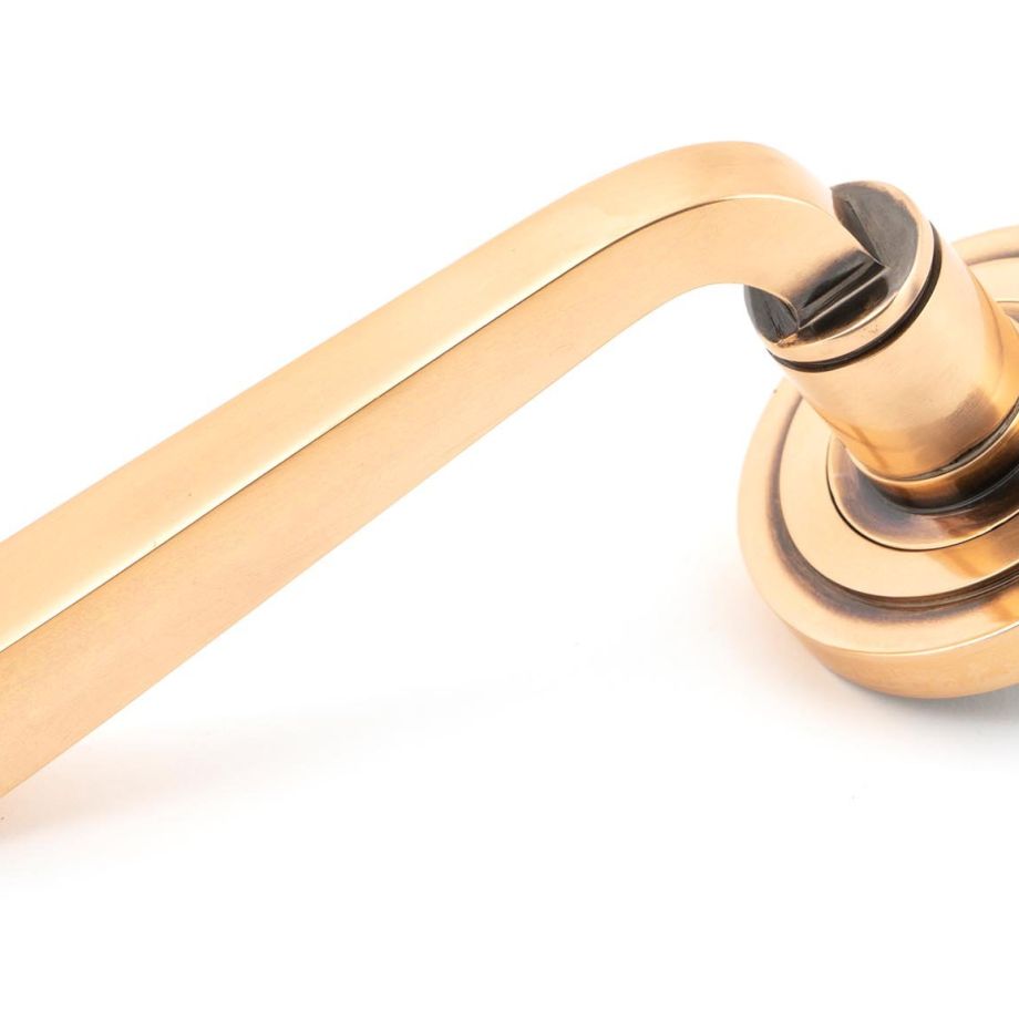 Avon Round Lever on Rose Set (Art Deco)