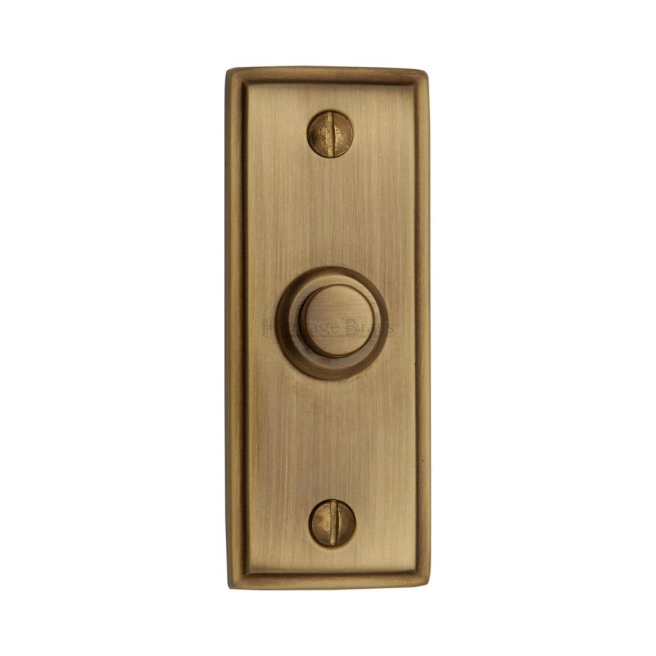 Heritage Brass - Oblong Bell Push