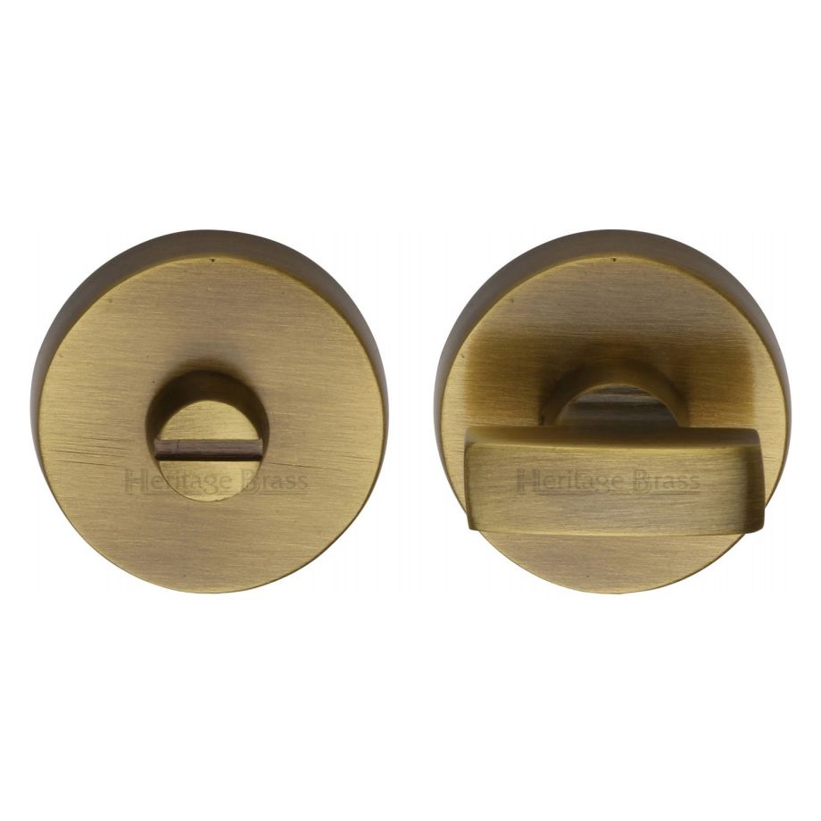 Heritage Brass - Round Bathroom Turn & Release - V1018