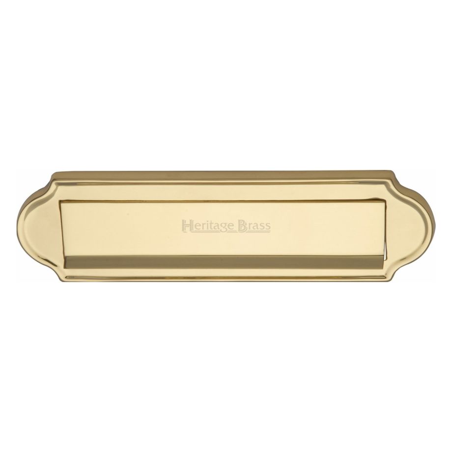 Heritage Brass - Gravity Letterplate Curved