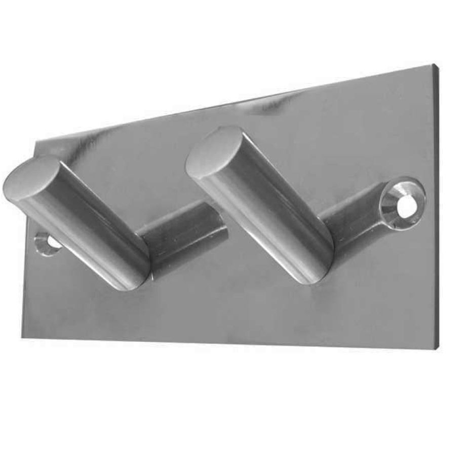 Stainless Steel Double Robe Hooks