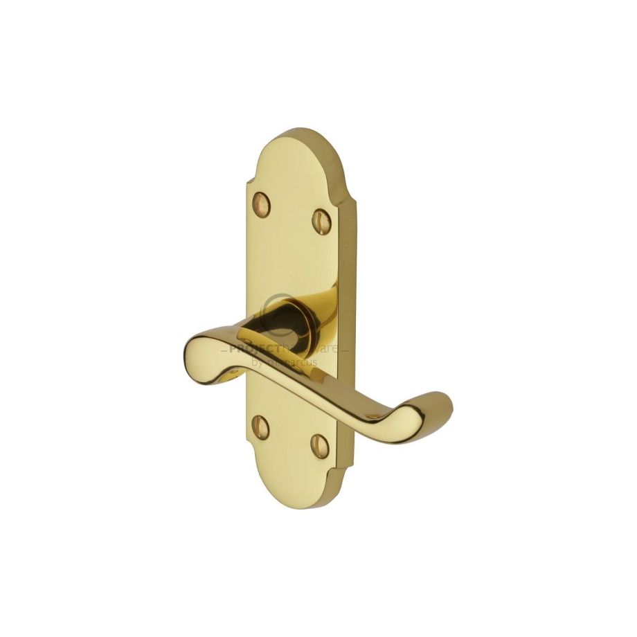 Project Hardware - Milton Short Door Handle on Plate