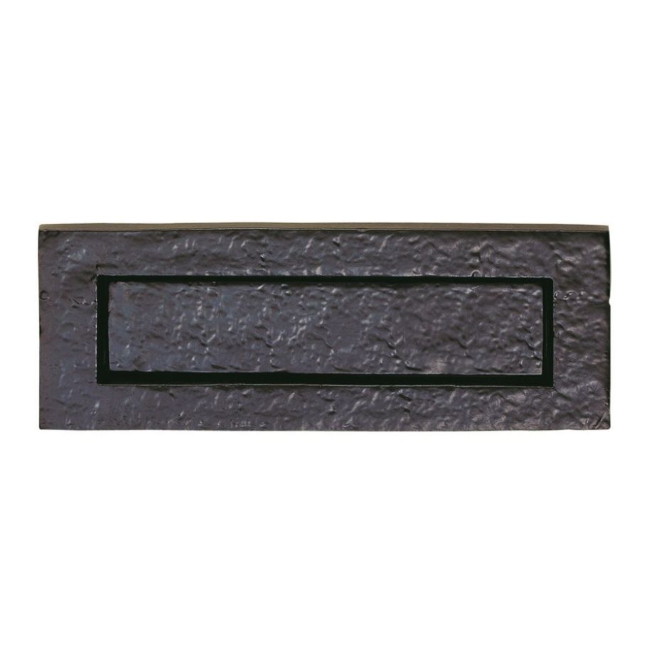 Black Antique Traditional Letter Plate 265mm x 90 mm
