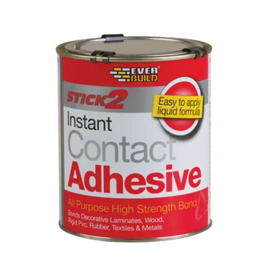 Everbuild Stick 2 All Purpose Instant Contact Adhesive - 5Ltr