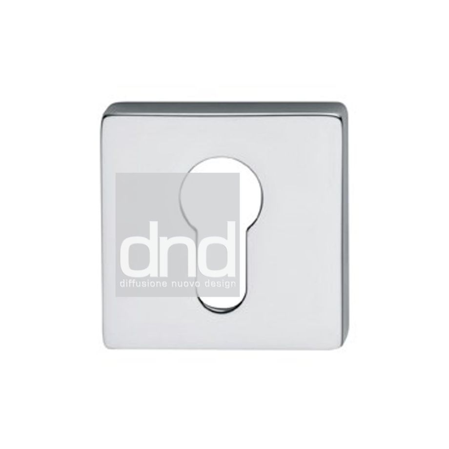DND - Euro Profile Keyhole Escutcheon Square - BD04E