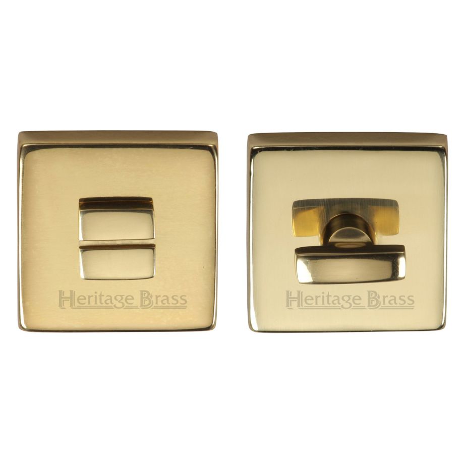 Heritage Brass - Square Bathroom Turn & Release - SQ5040