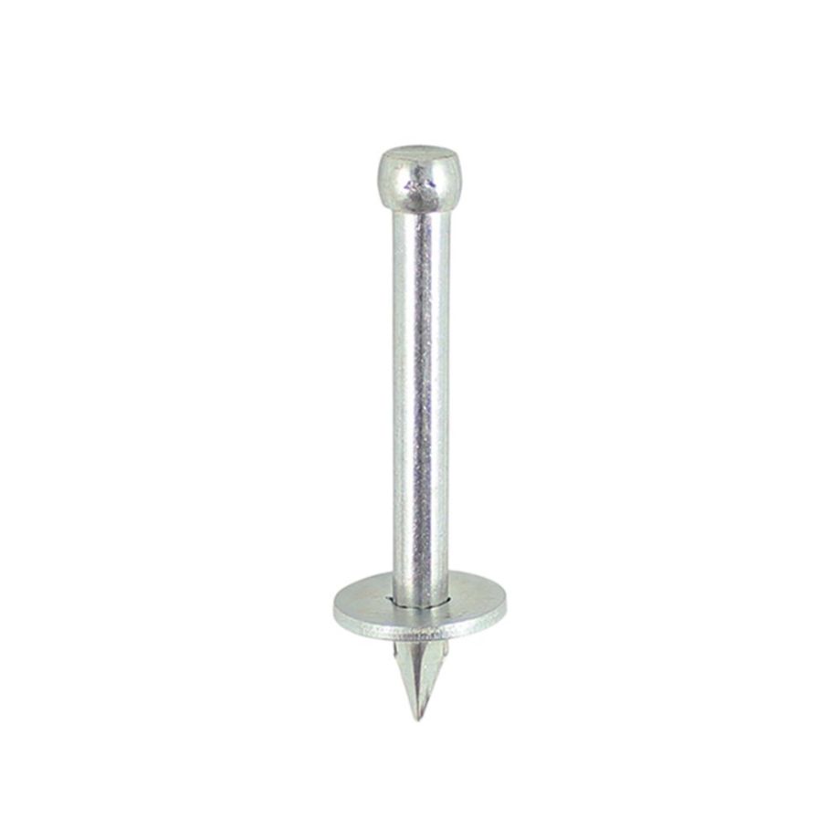 Masonry Nails - Washered - Zinc