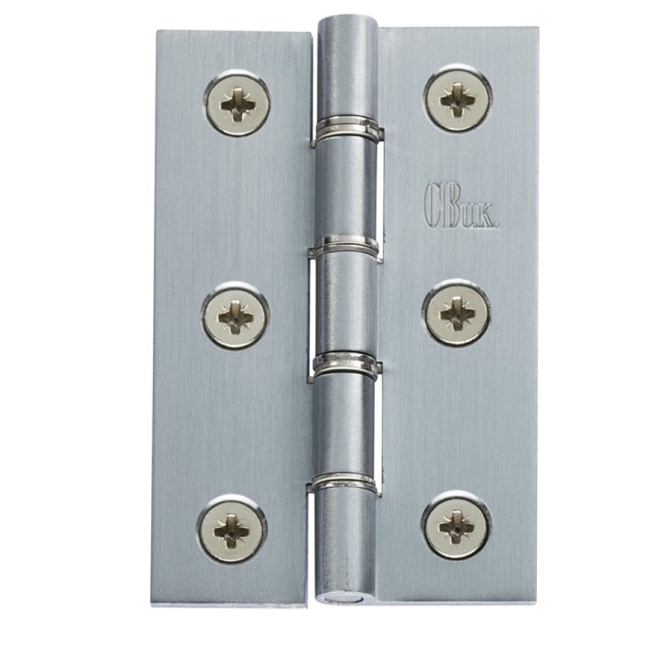 Double Stainless Steel Washered Brass Butt Hinge