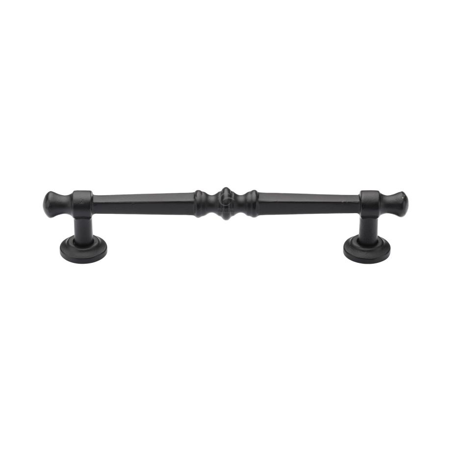 M.Marcus - Matt Black Iron Period Cabinet Pull Handle