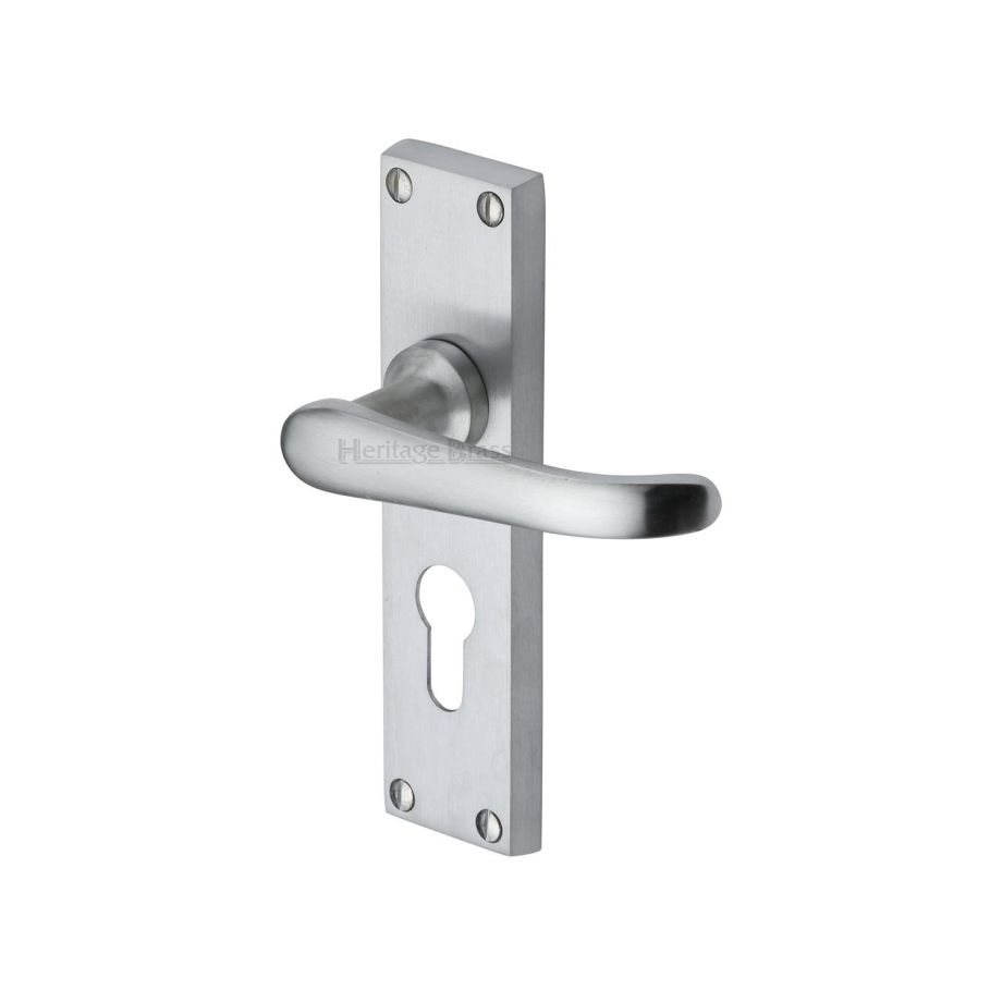 Heritage Brass - Windsor Door Handle on Plate