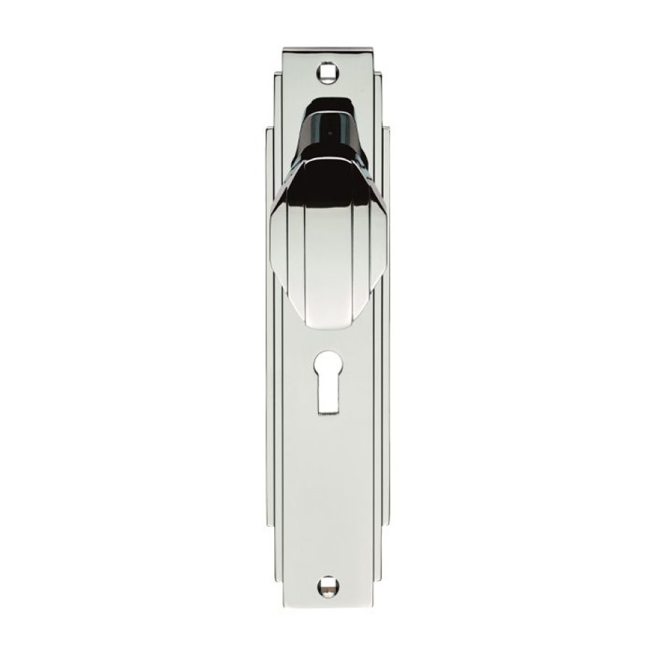 Art Deco Knob on Backplate