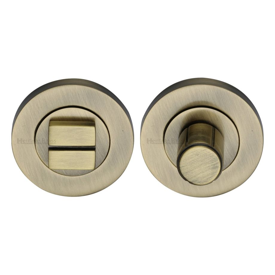 Heritage Brass - Round Bathroom Turn & Release - RS2030