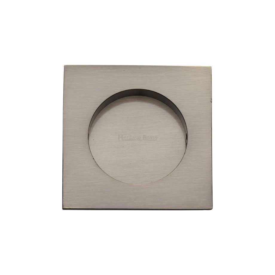 Heritage Brass - Square Flush Pull - C1860